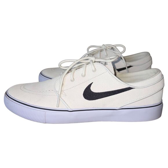 Nike SB Stefan Janoski Mens Sneakers Shoes Size 9.5 Summit White Court Black main image 6